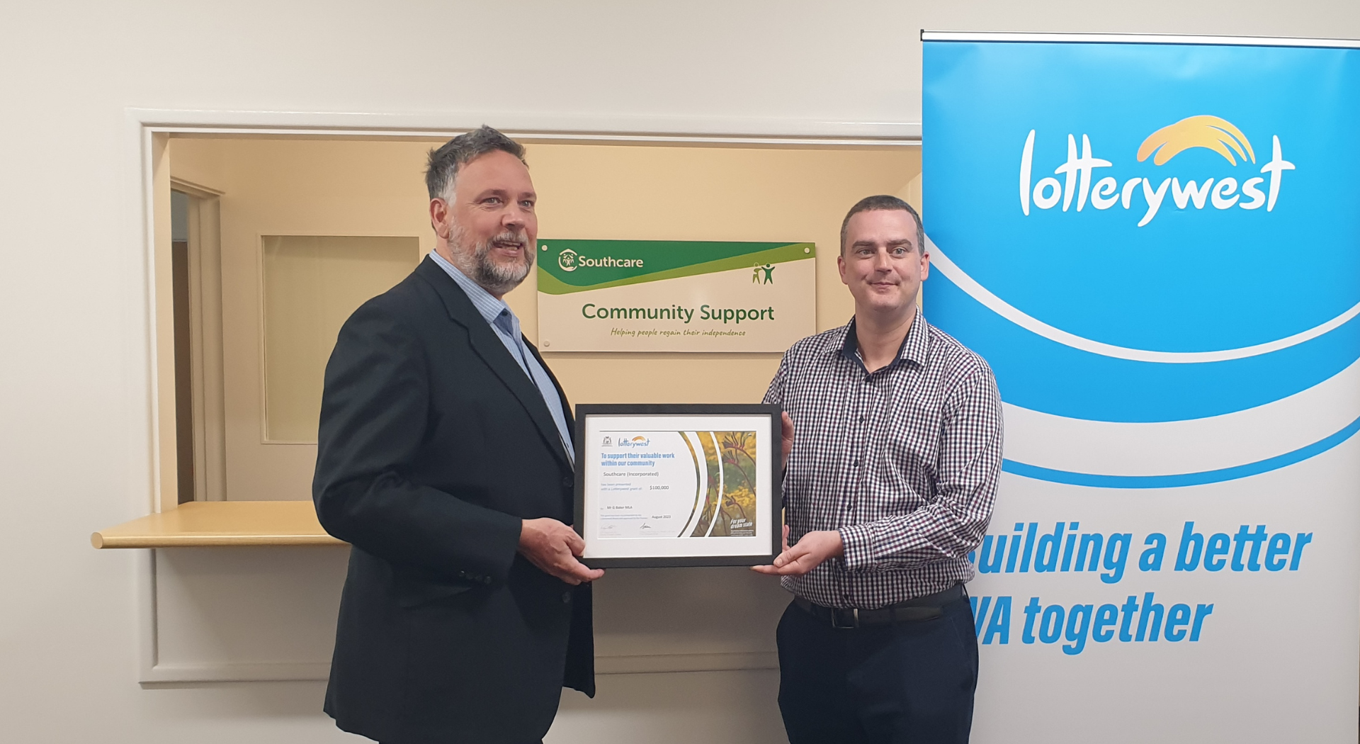 $80K grant for Southcare Main Image